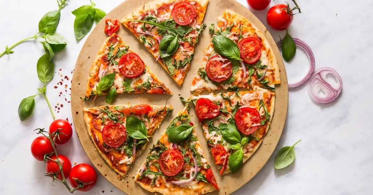Vejetaryen Pizza (Büyük Boy)