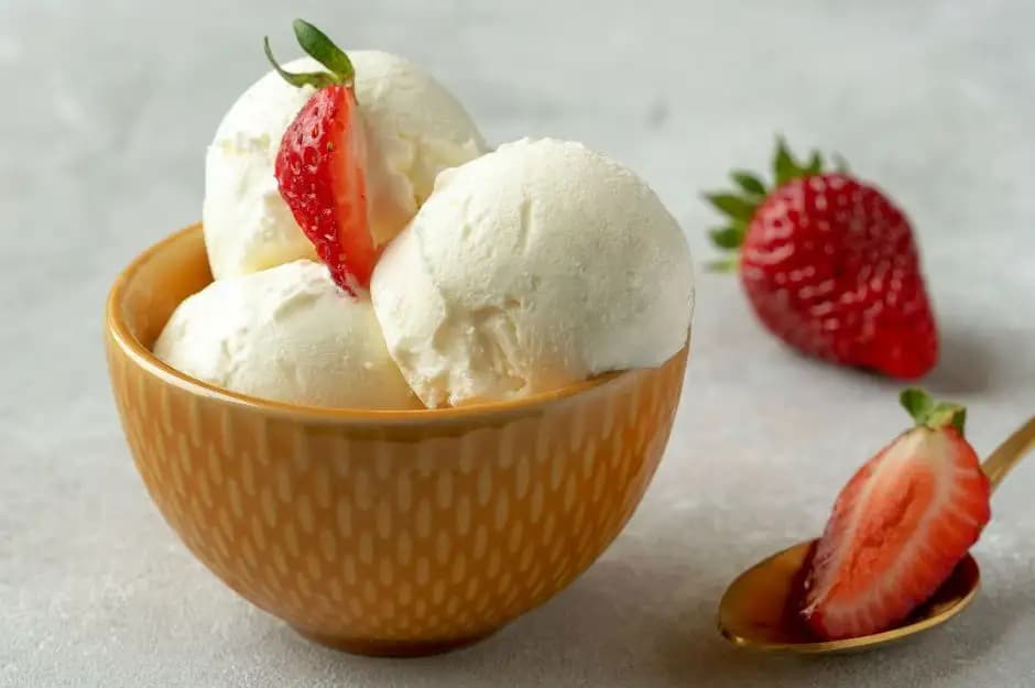 İlave Dondurma veya Kaymak