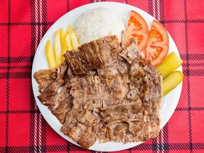 Pilav Ü. Yapr. Döner (200g)